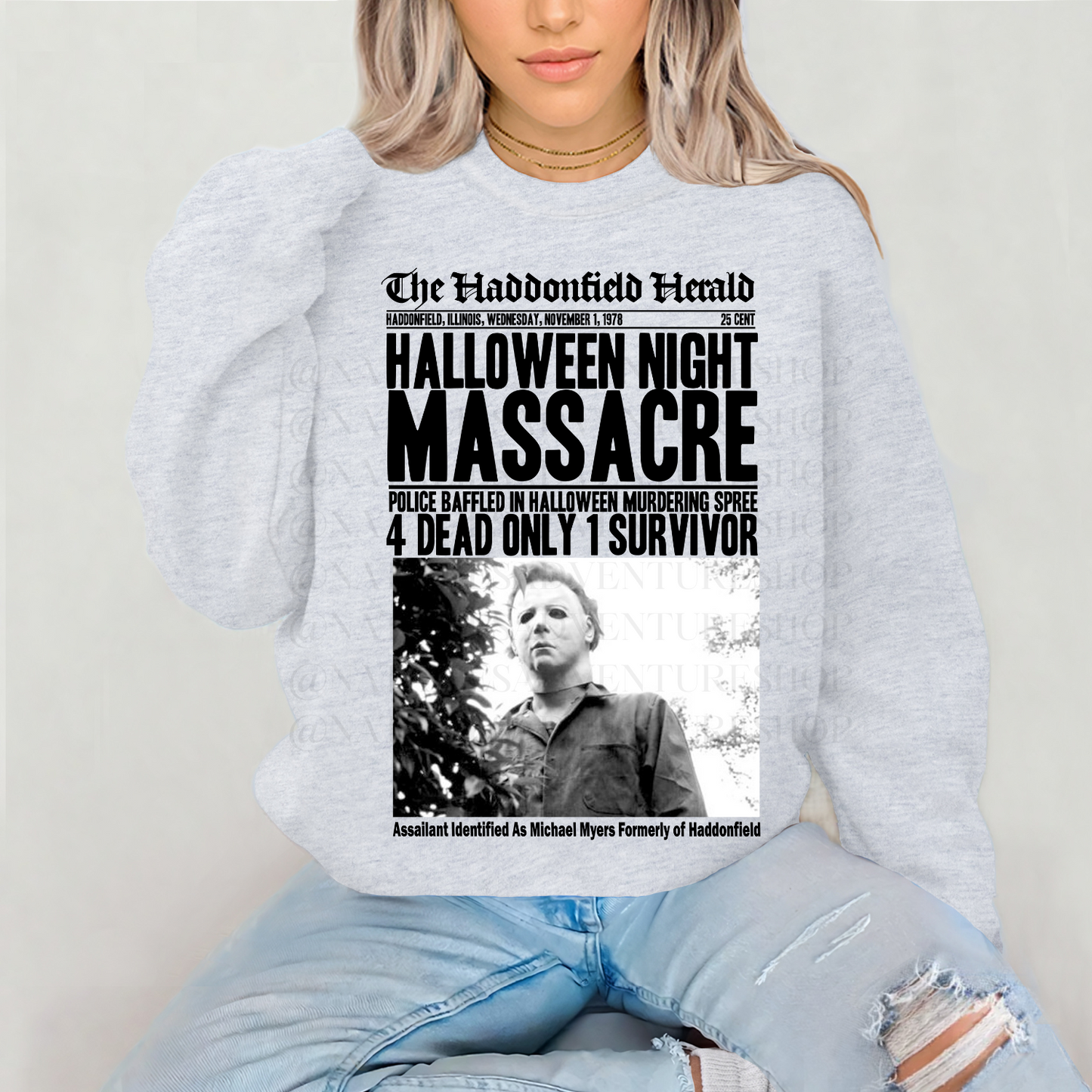 *Pre-Order* Haddonfield  Crewneck