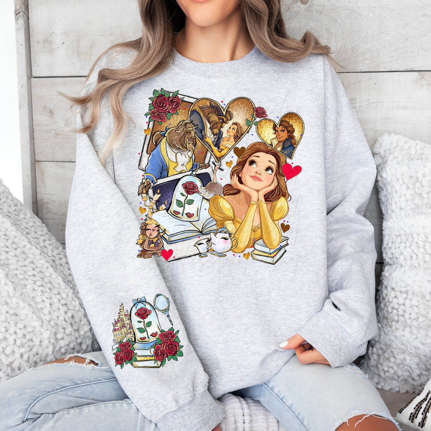 *Pre-Order* Beauty Princess Cartoon Crewneck