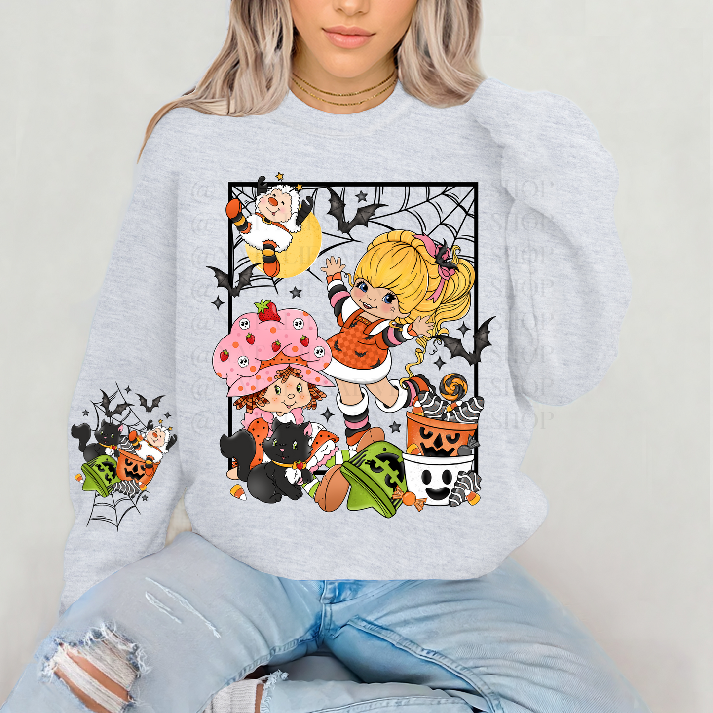 *Pre-Order* Strawberry Brite Halloween Crewneck