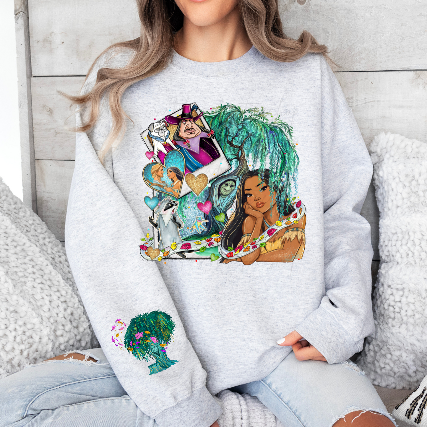 *Pre-Order* Poca Princess Cartoon Crewneck