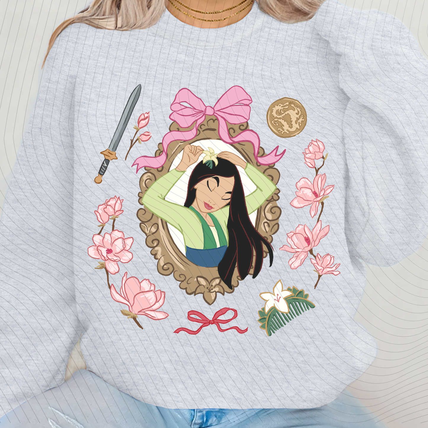 *Pre-Order* Fa Mula Frame Princess Crewneck