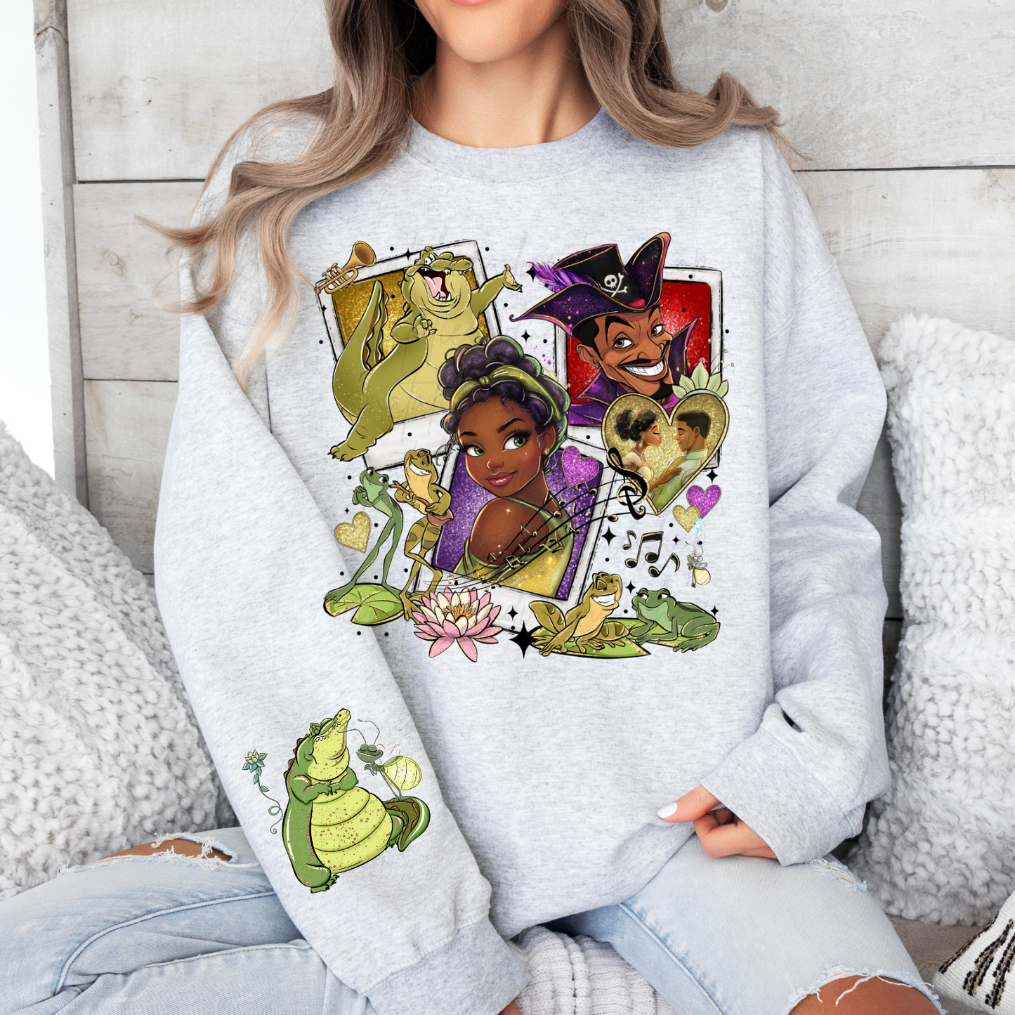 *Pre-Order* Tia Princess Cartoon Crewneck