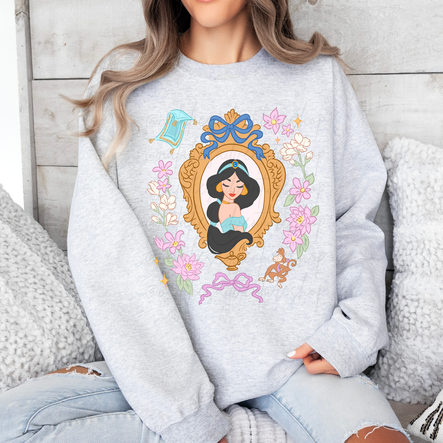 *Pre-Order* Jas Portrait Princess Crewneck