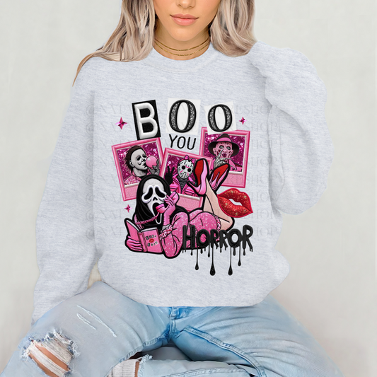 *Pre-Order* Boo You Horror Crewneck