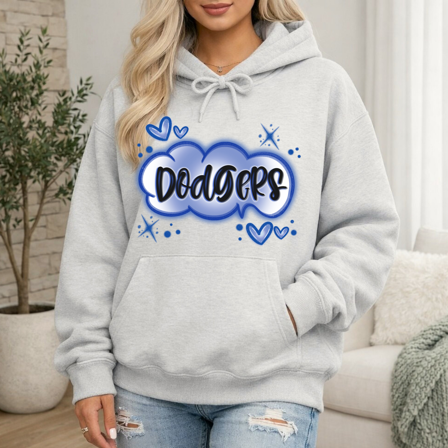 *Pre-Order* LADodge Airbrush Hoodie/Crewneck