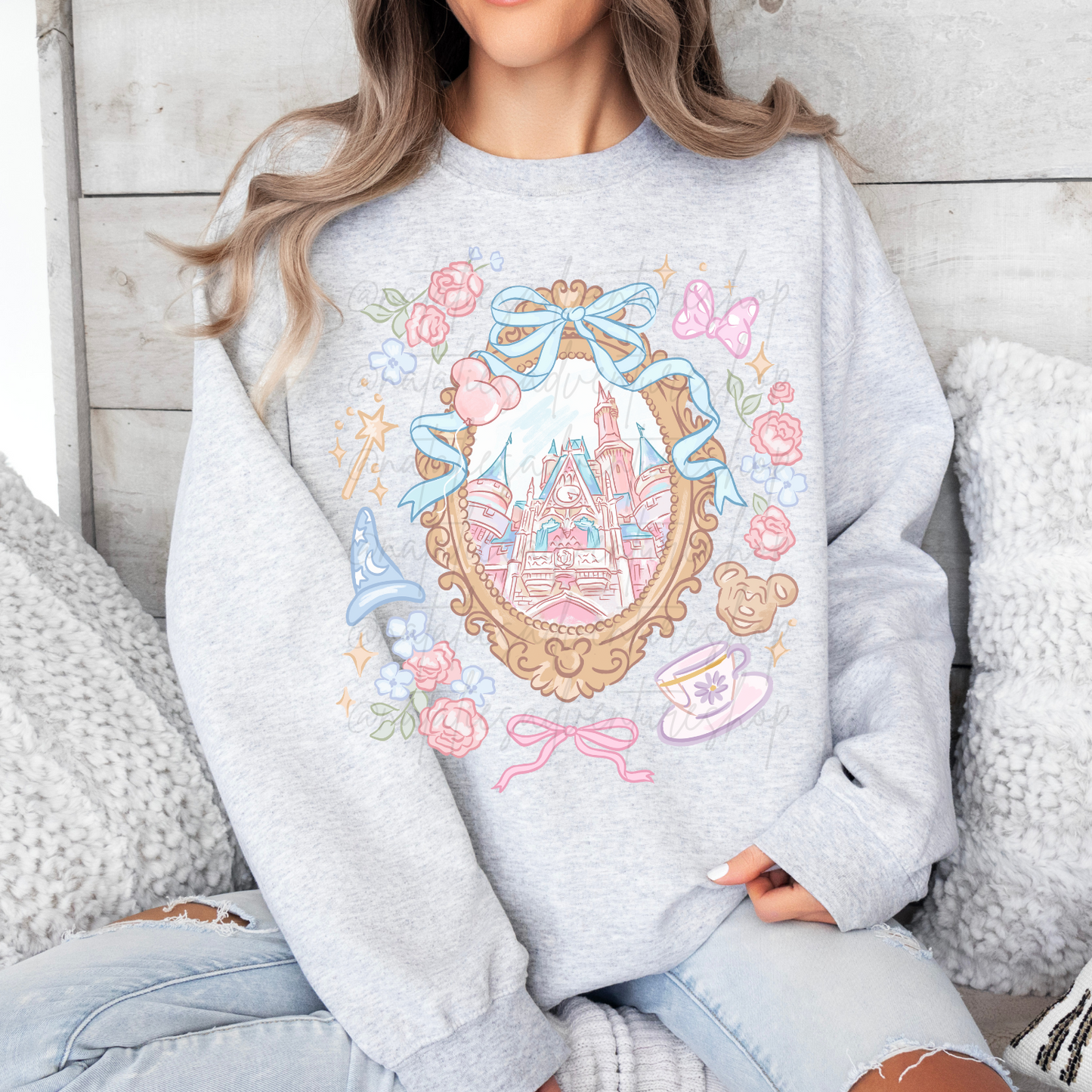 *Pre-Order* Castle Magic Cartoon Crewneck
