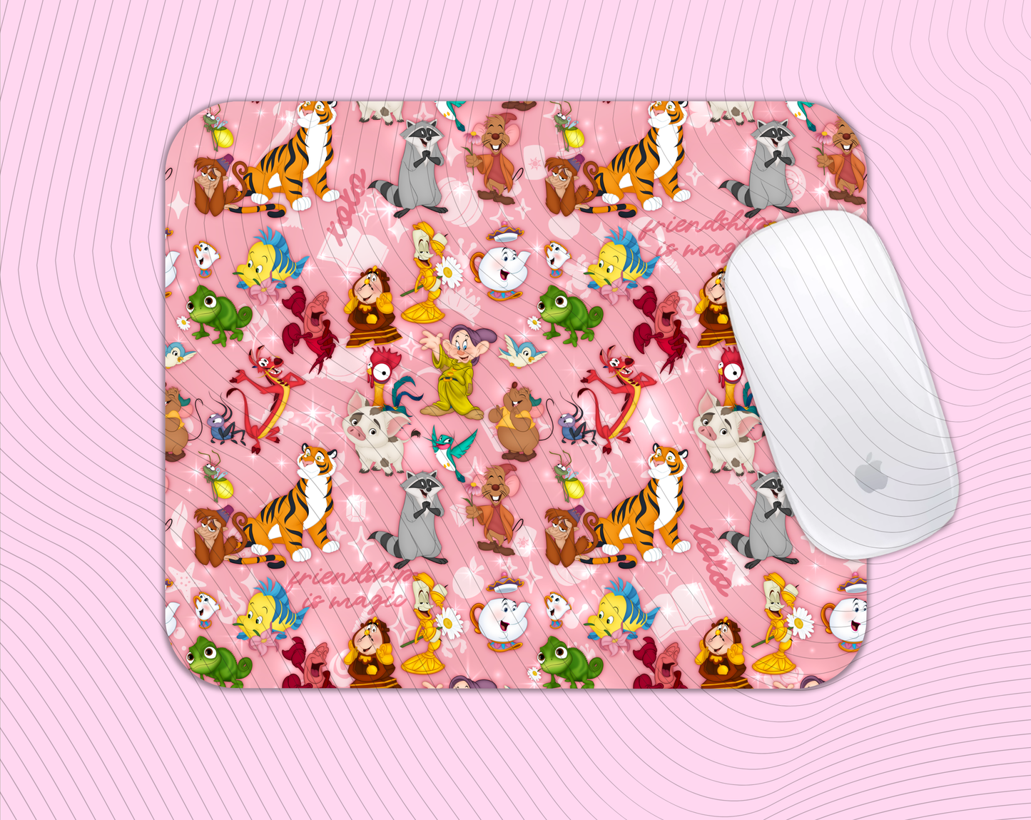 *Pre-Order* Pink/Blue Sidekicks Mousepad