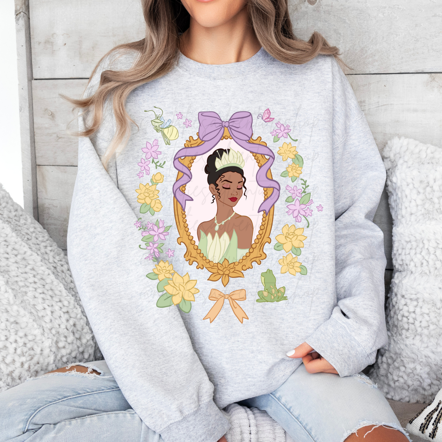 *Pre-Order* Tia Portrait Princess Crewneck