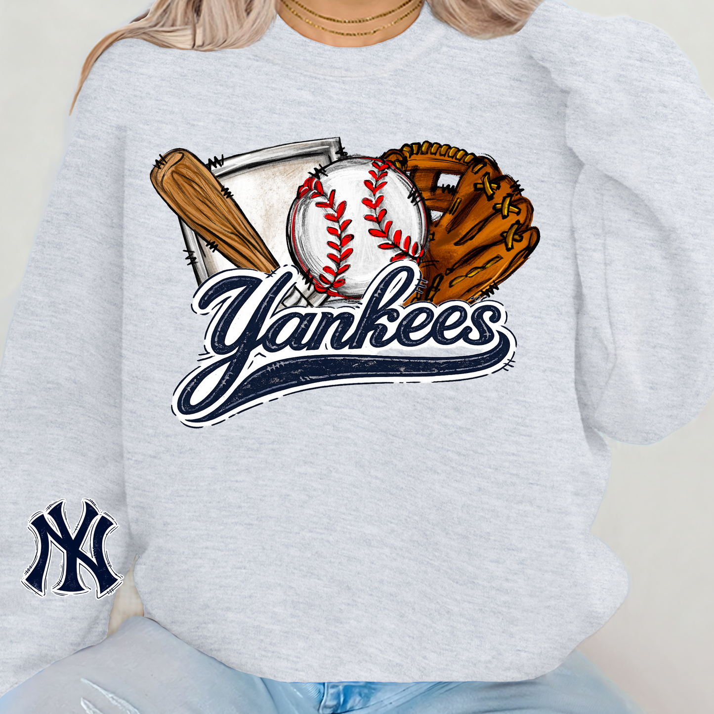 *Pre-Order* Doodle NYYank Hoodie/Crewneck