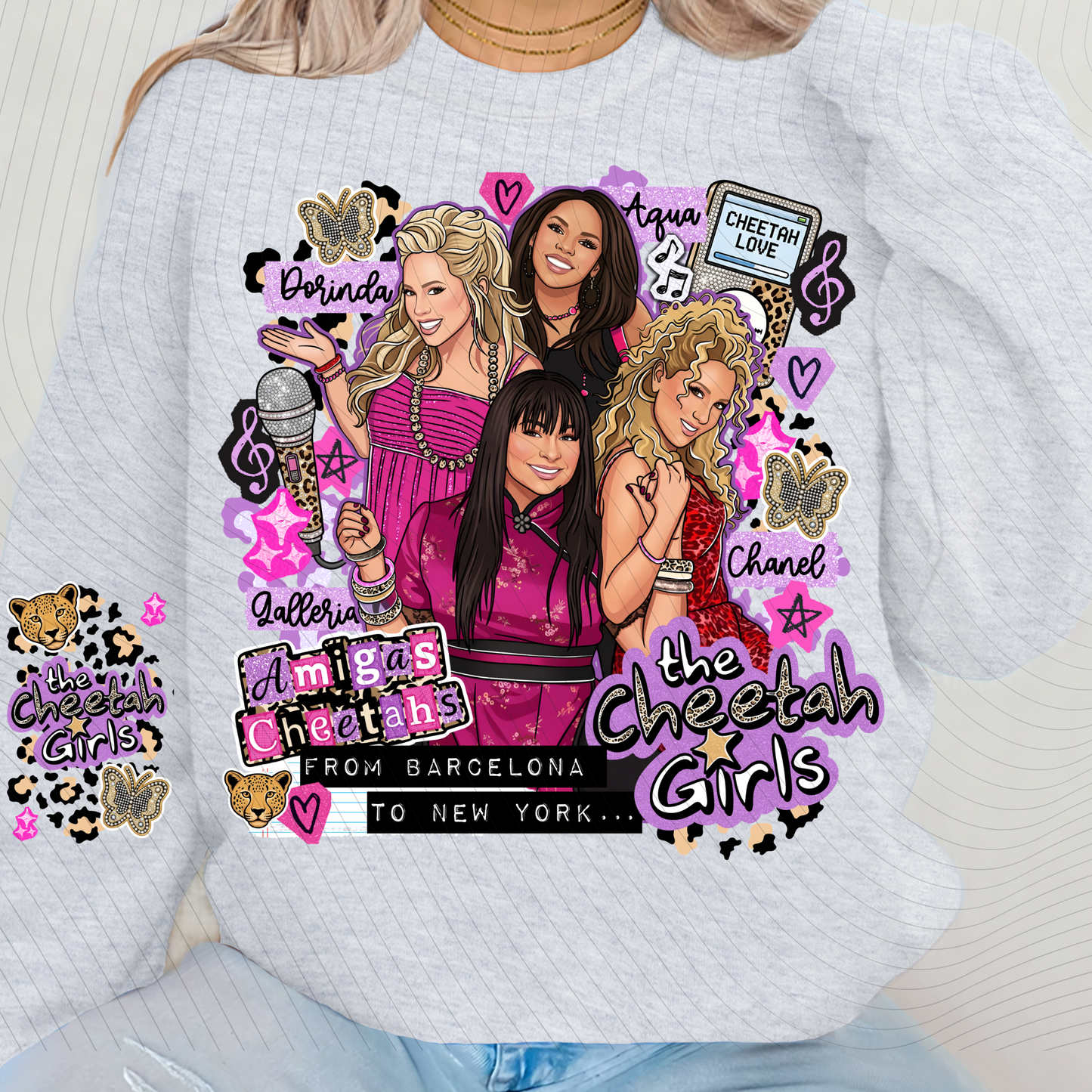*Pre-Order* Cheetah Gal Crewneck