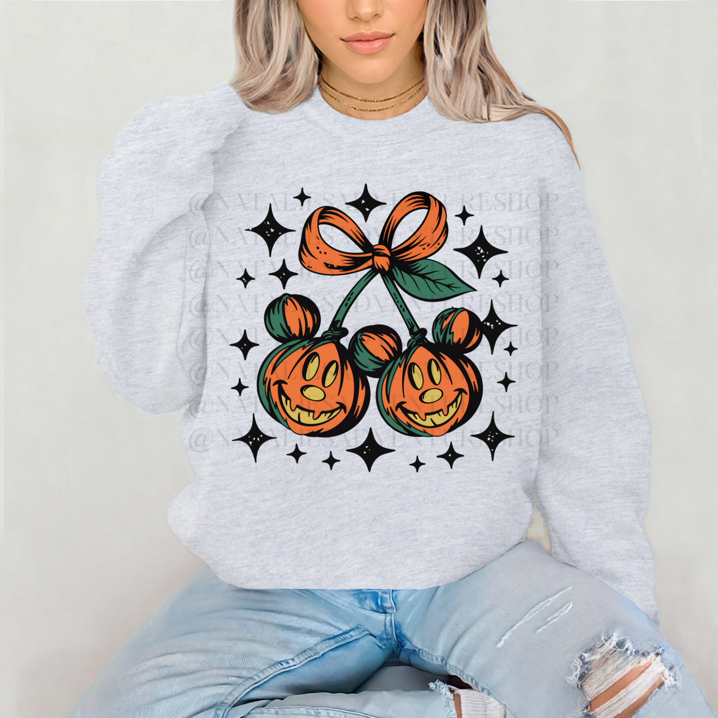 *Pre-Order* Pumpkin Cherries Crewneck