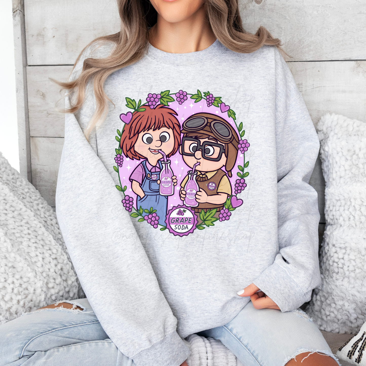 *Pre-Order* Grape Soda Club Crewneck