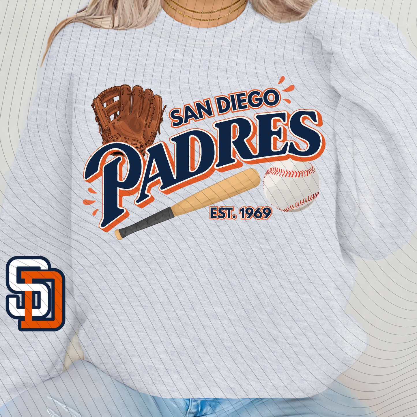 *Pre-Order* Retro SDP Hoodie/Crewneck