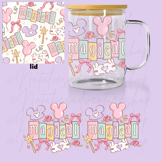 *PRE-ORDER* Magical Pastel 16oz Glass Mug