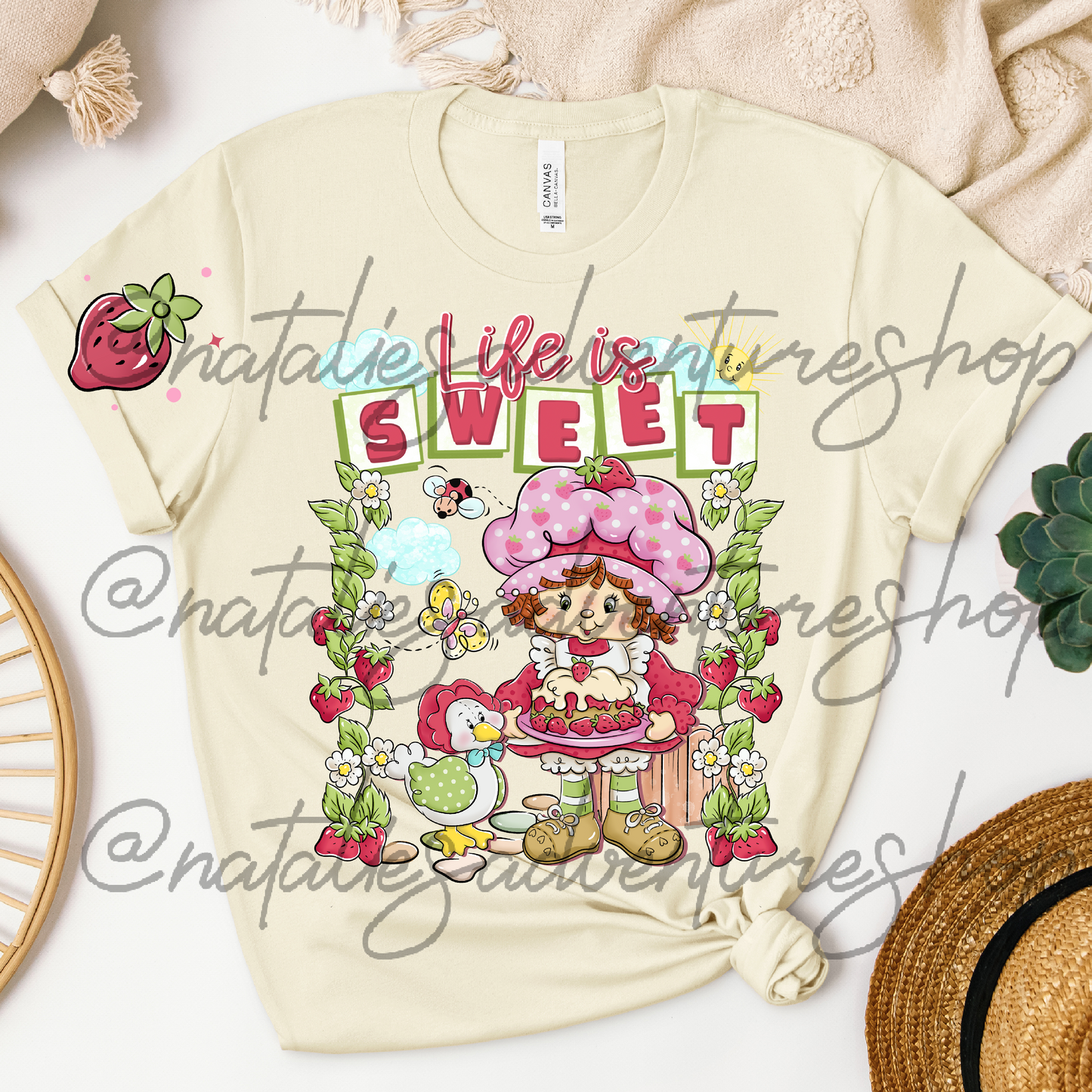 *Pre-Order* Strawberry Life is Sweet T-Shirts