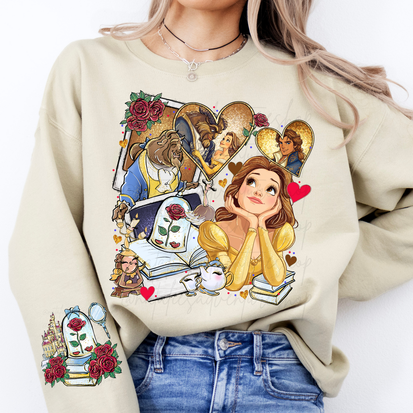 *Pre-Order* Beauty Princess Cartoon Crewneck