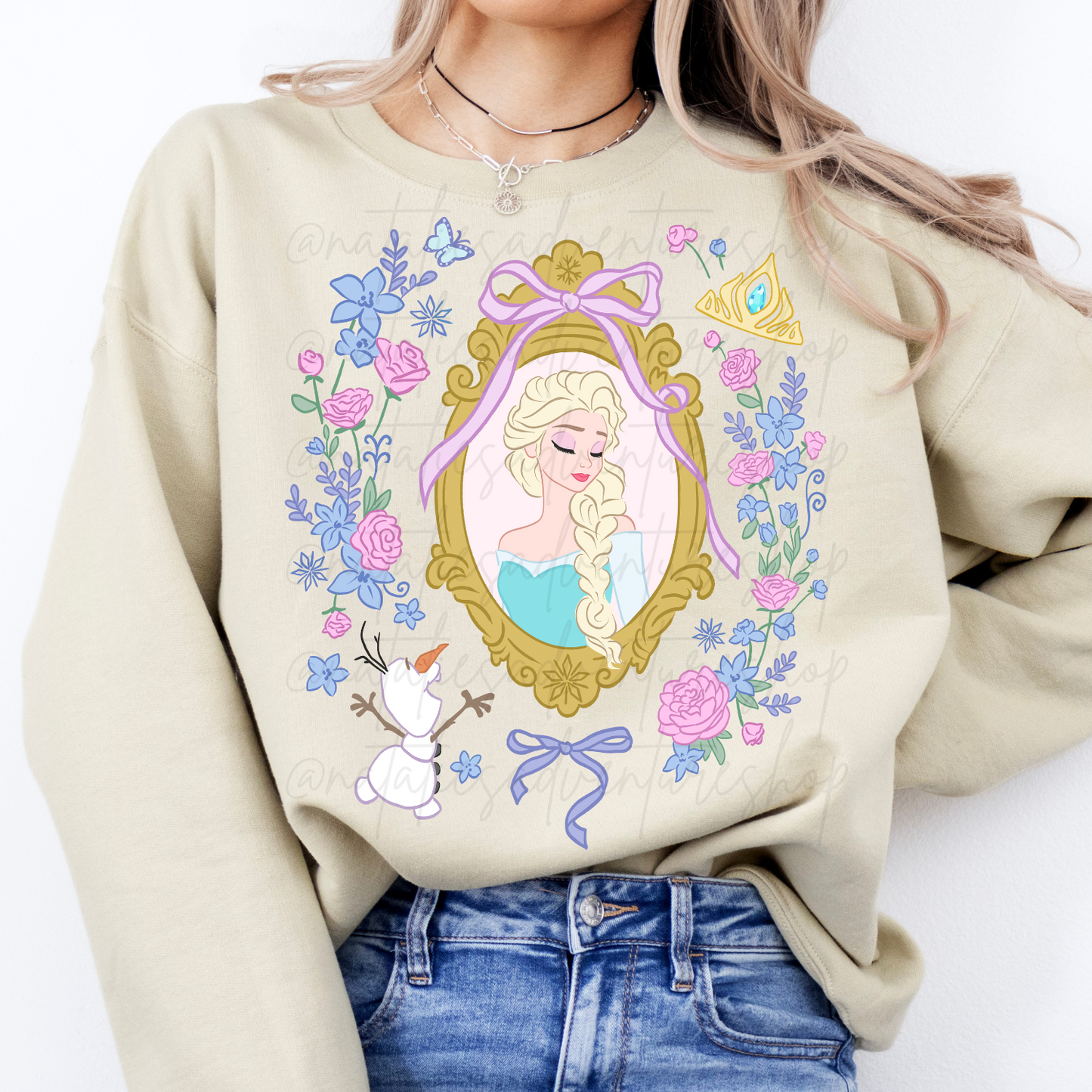 *Pre-Order* Ice Princess Portrait Crewneck