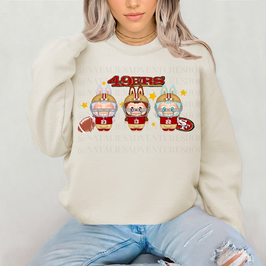*Pre-Order* 49 Bubu Football Crewneck