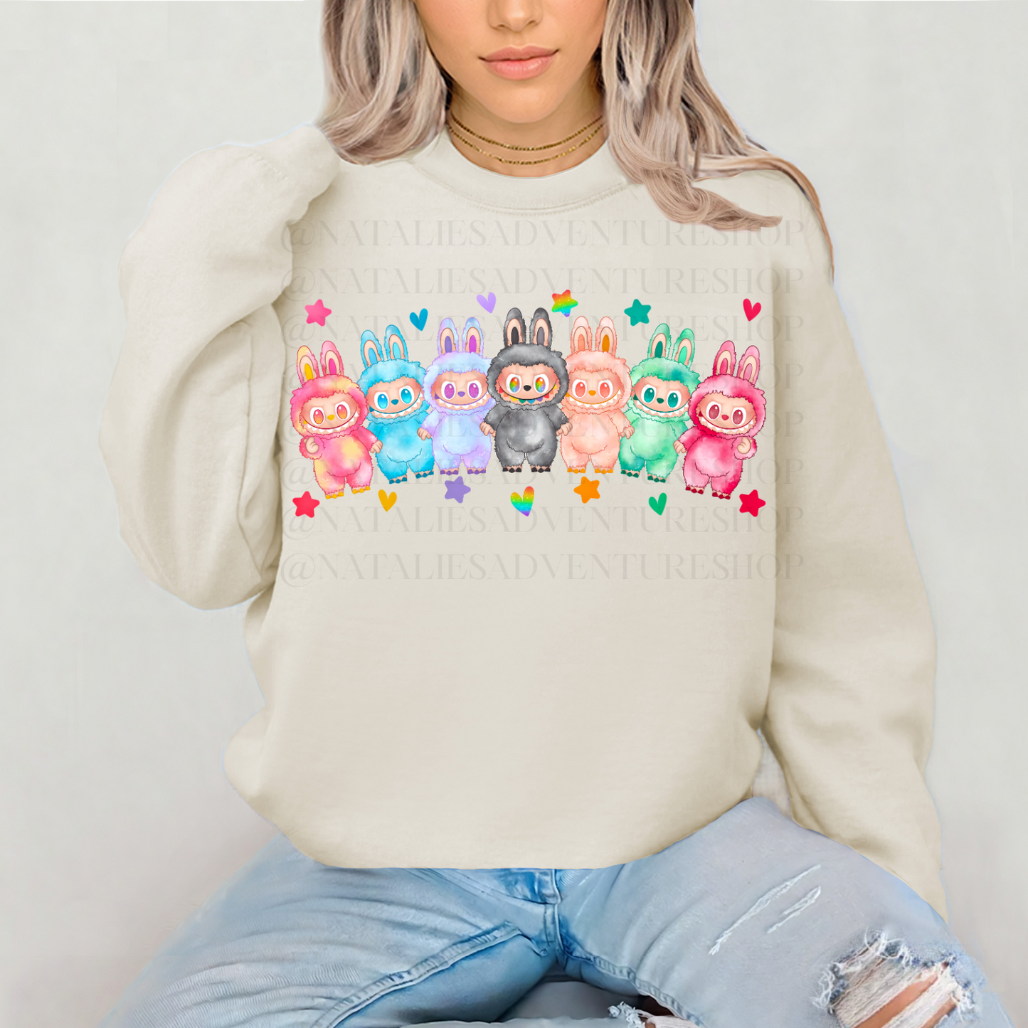 *Pre-Order* Big Energy Bubu Crewneck