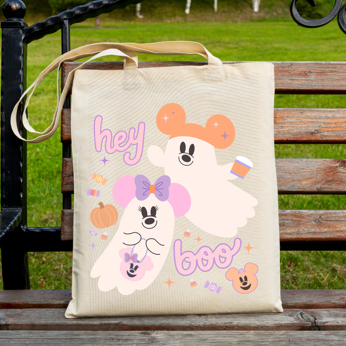 *Pre-Order* Hey Boo Tote Bag