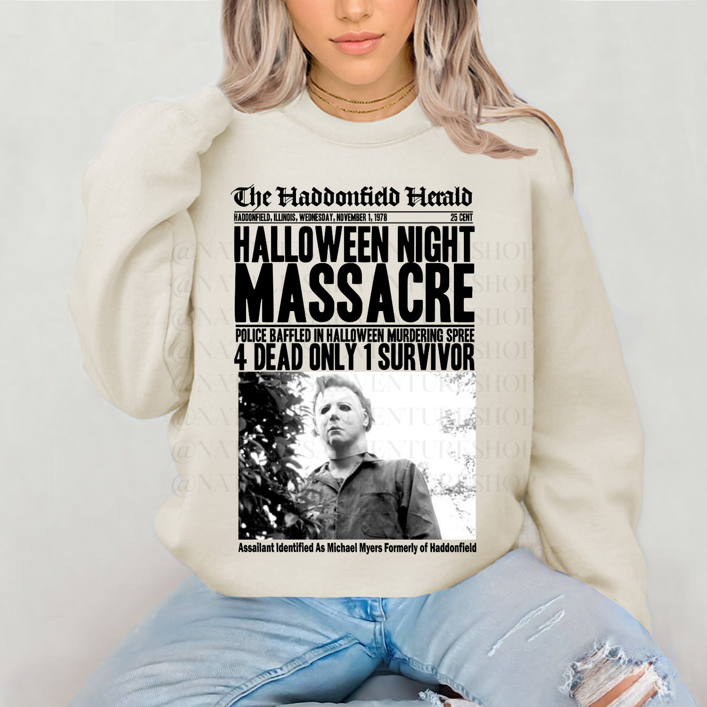 *Pre-Order* Haddonfield  Crewneck