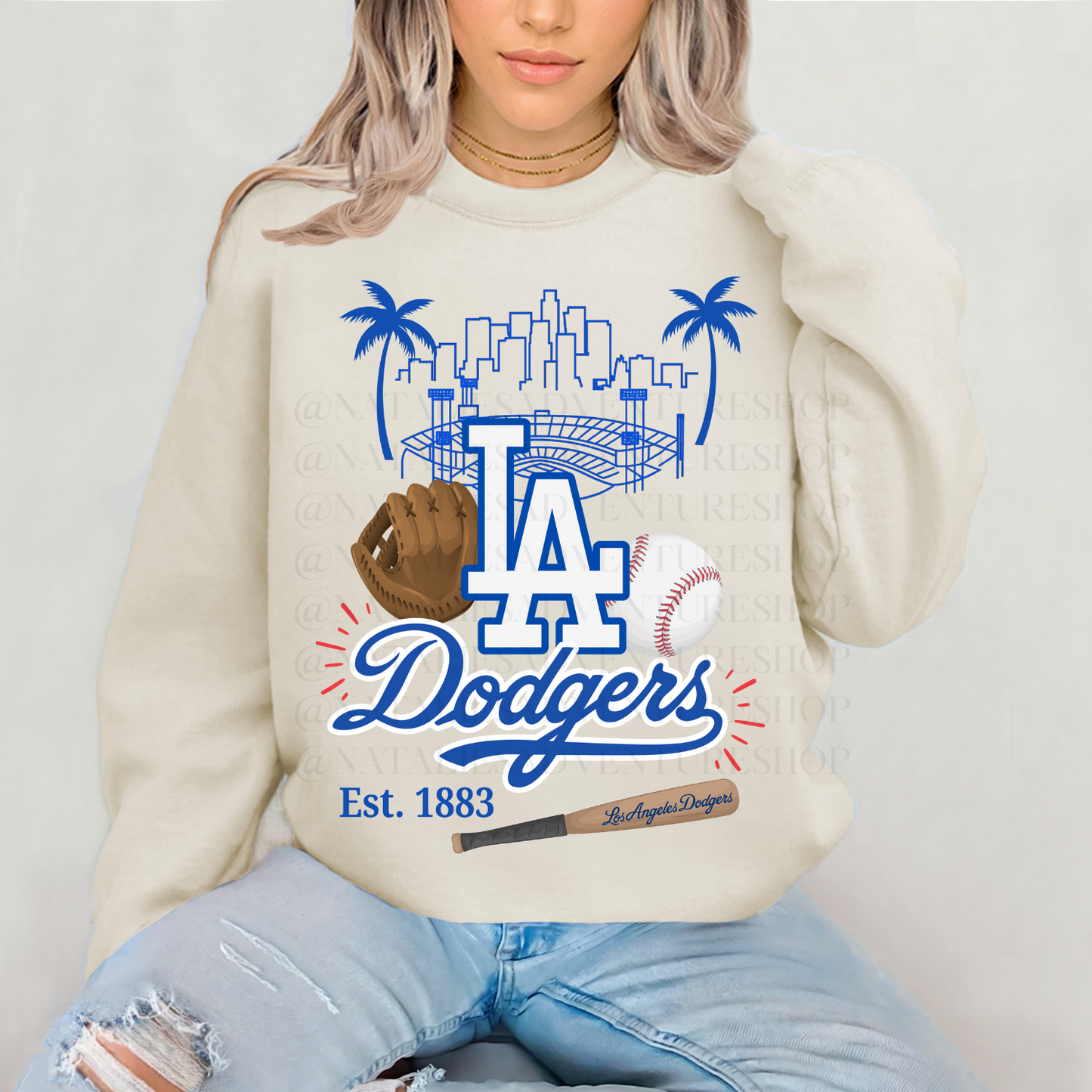 *Pre-Order* LA Dodg Stadium Crewneck