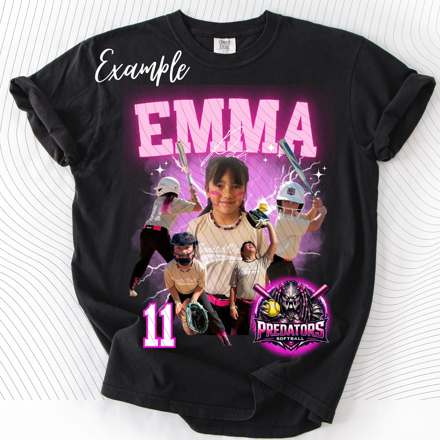 *Pre-Order* CUSTOM PORTRAITS RETRO T-Shirt (Comfort Colors)