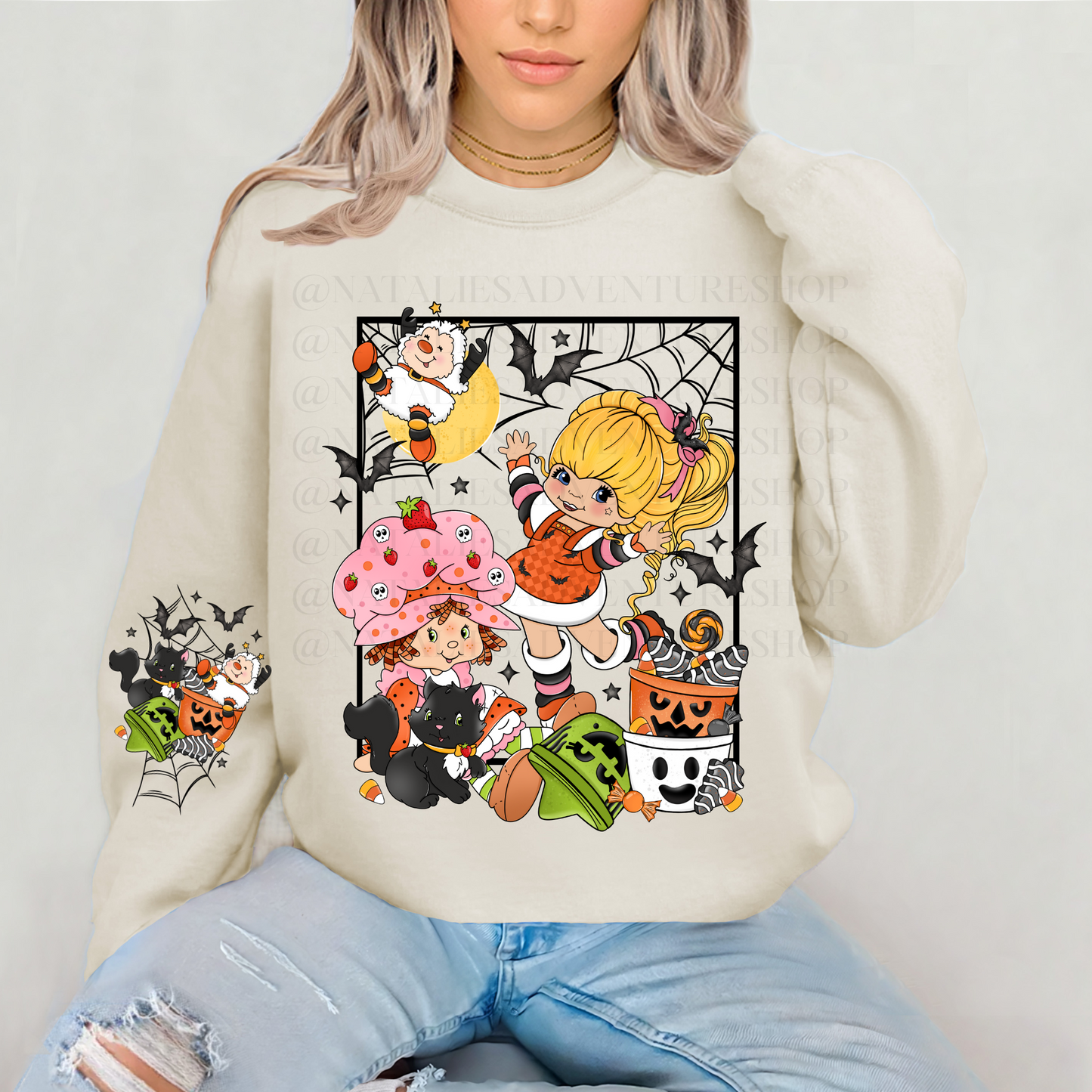 *Pre-Order* Strawberry Brite Halloween Crewneck