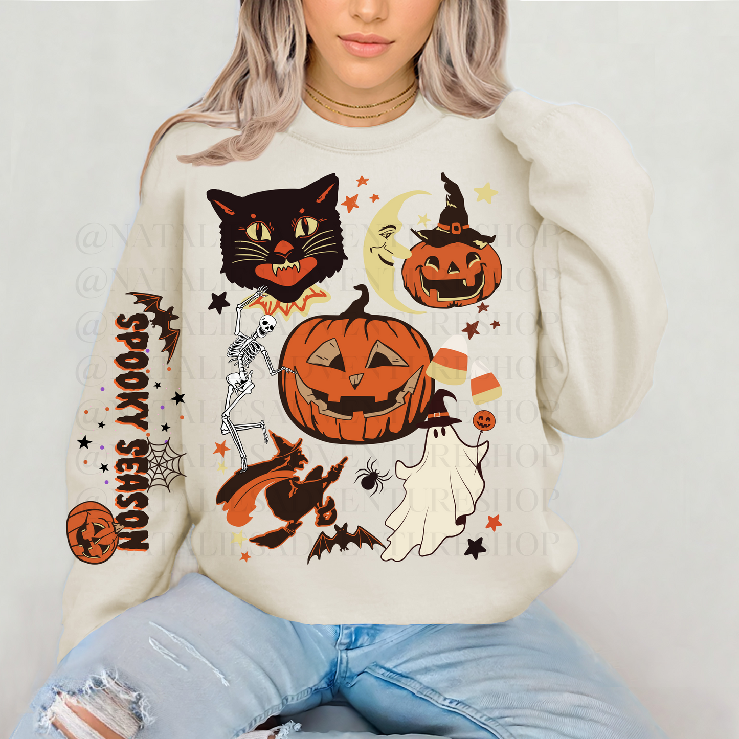 *Pre-Order* Retro Halloween Crewneck