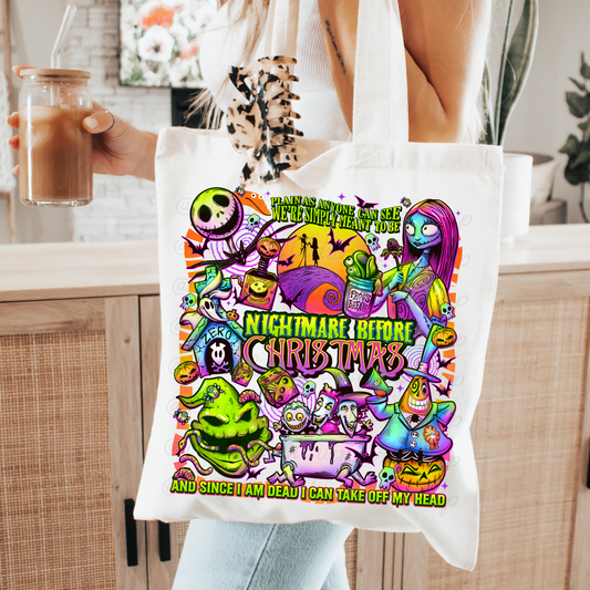 *Pre-Order* NBC Neon Canvas Tote Bag
