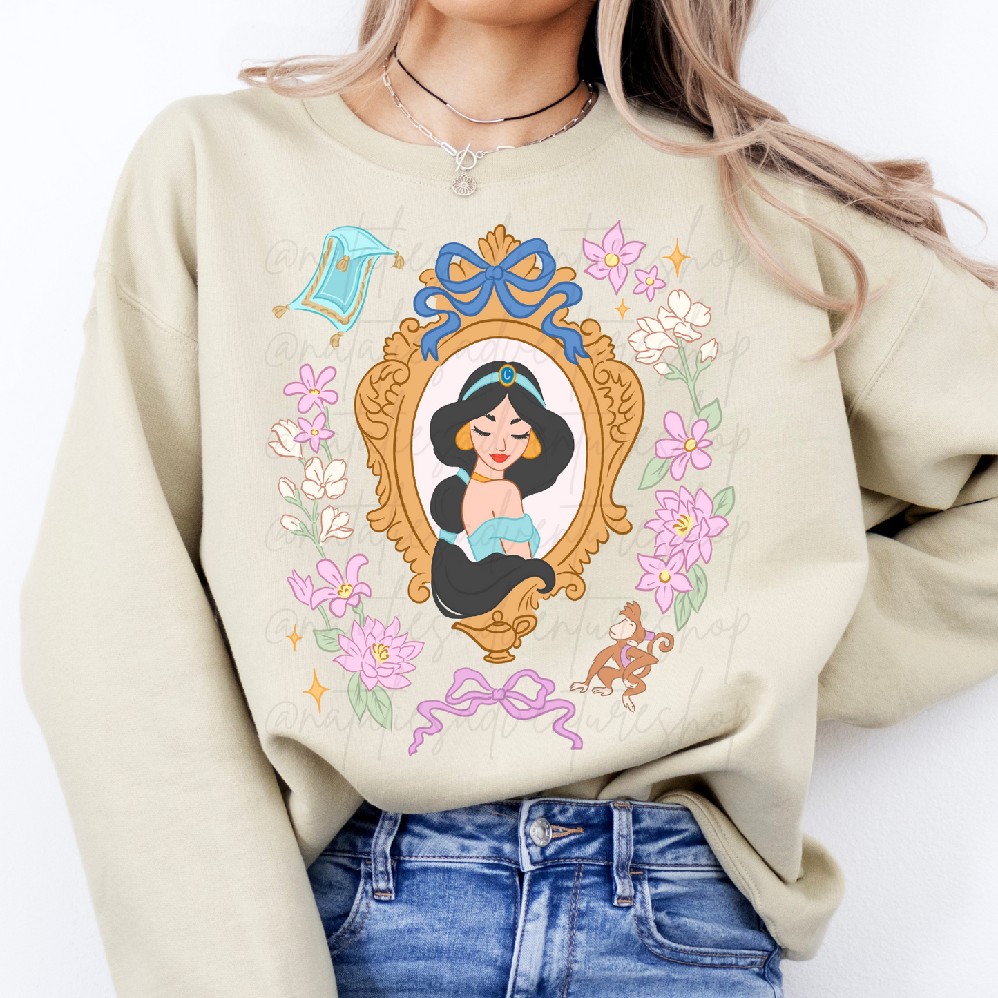 *Pre-Order* Jas Portrait Princess Crewneck
