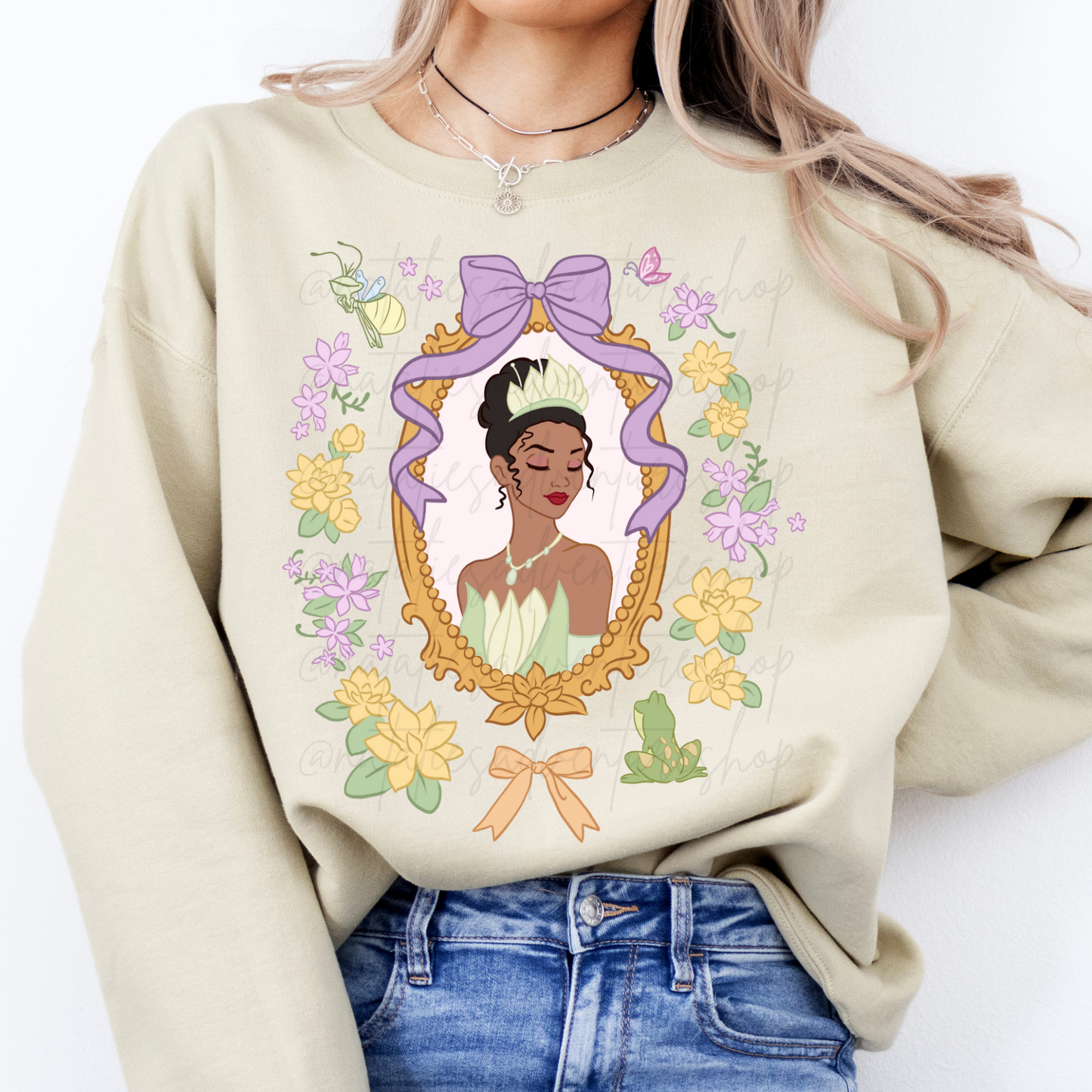 *Pre-Order* Tia Portrait Princess Crewneck