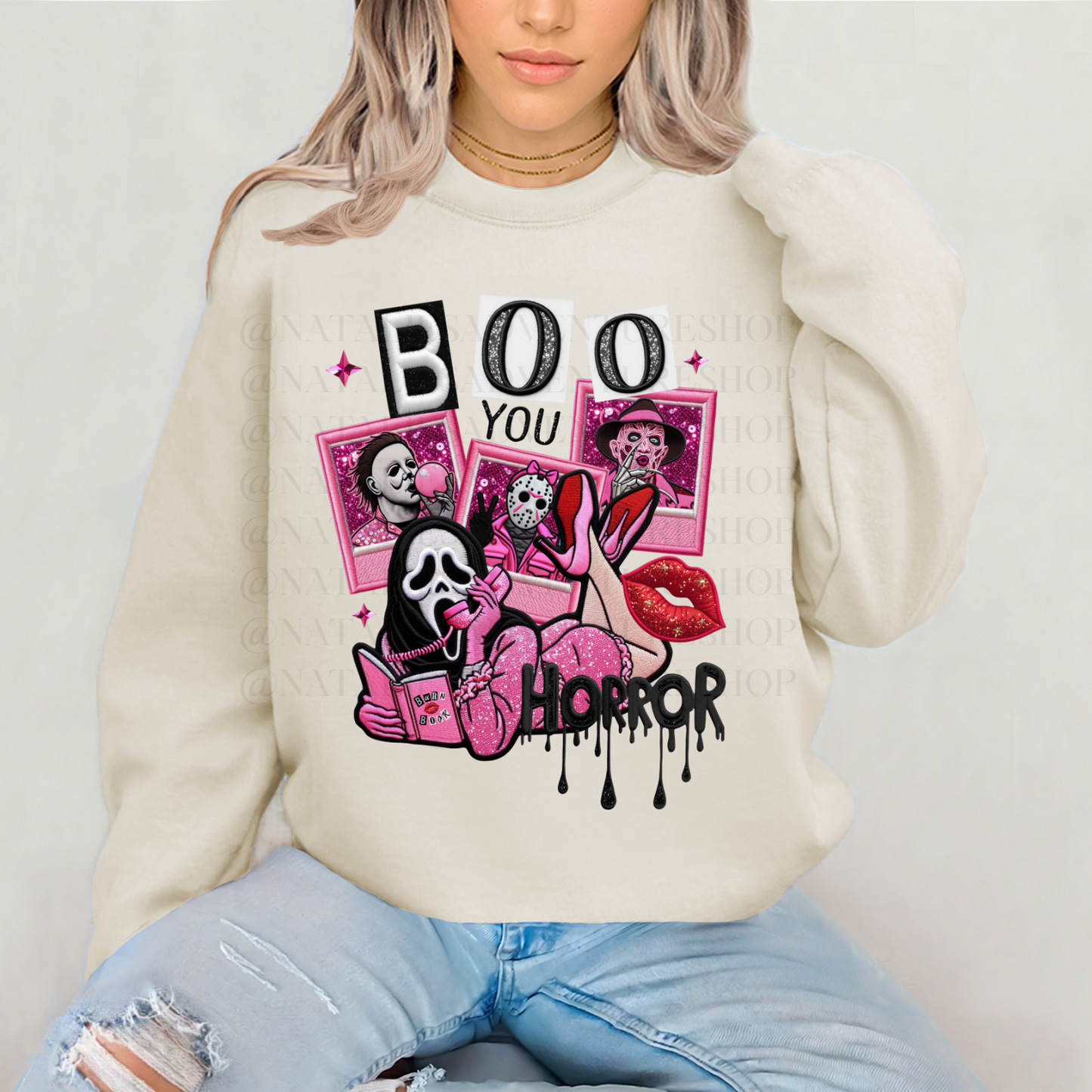 *Pre-Order* Boo You Horror Crewneck