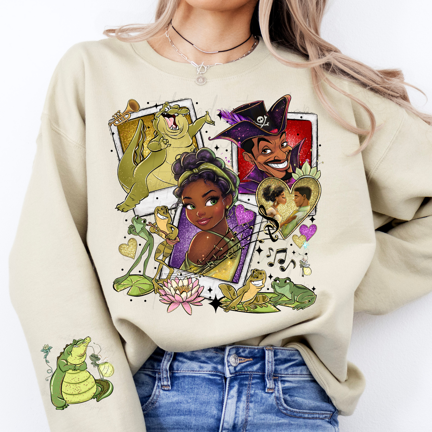 *Pre-Order* Tia Princess Cartoon Crewneck