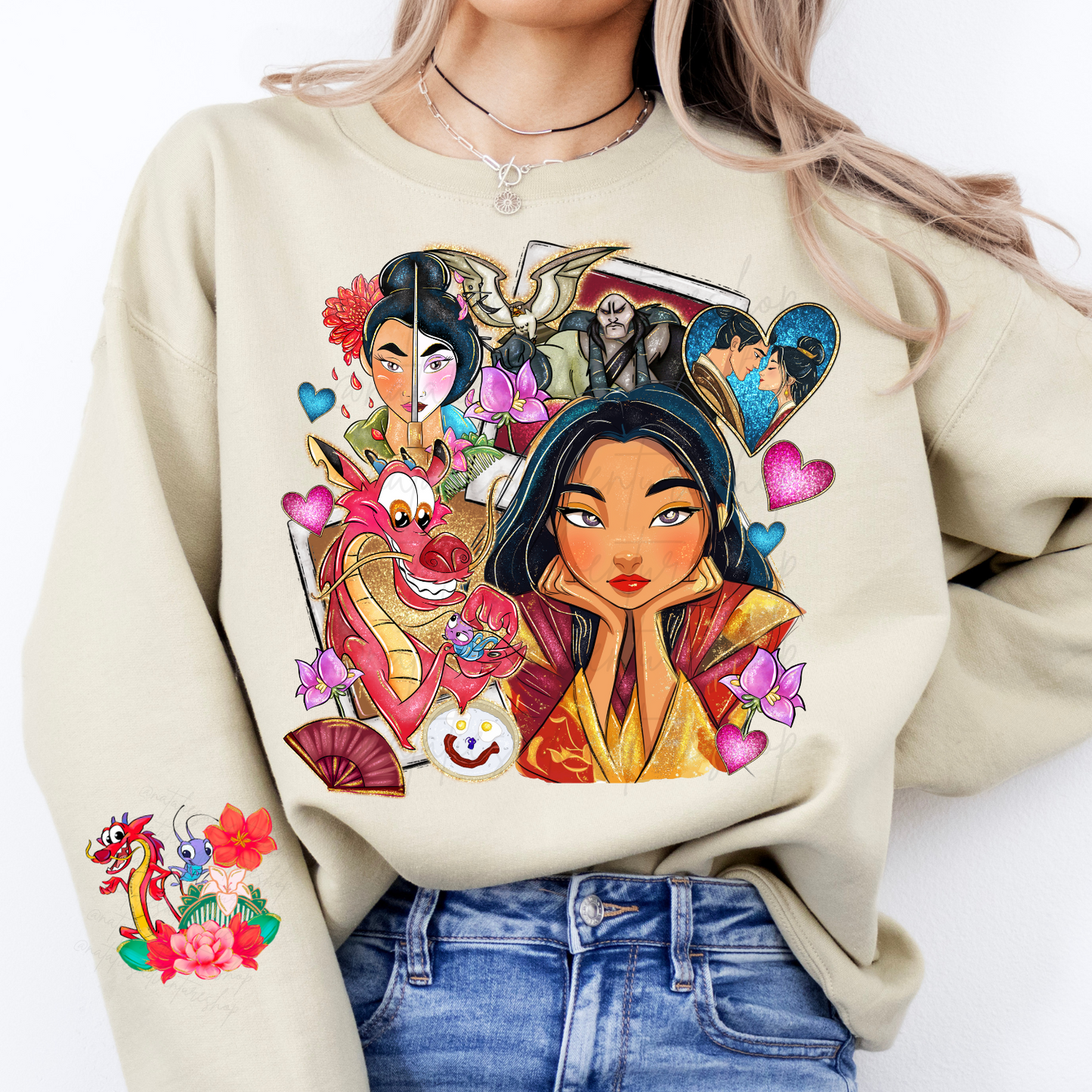 *Pre-Order* Loyal, Brave, True Princess Cartoon Crewneck