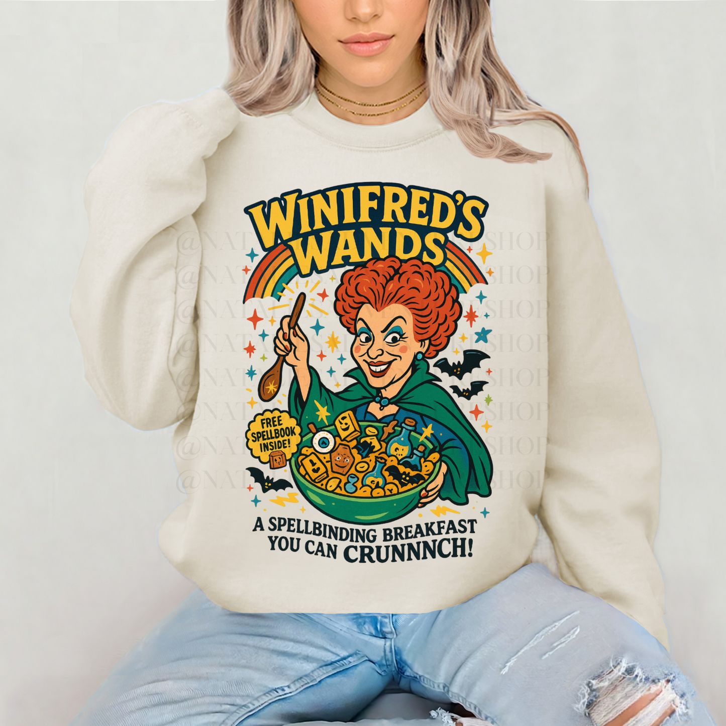 *Pre-Order* Winifred Wands Cereal Crewneck