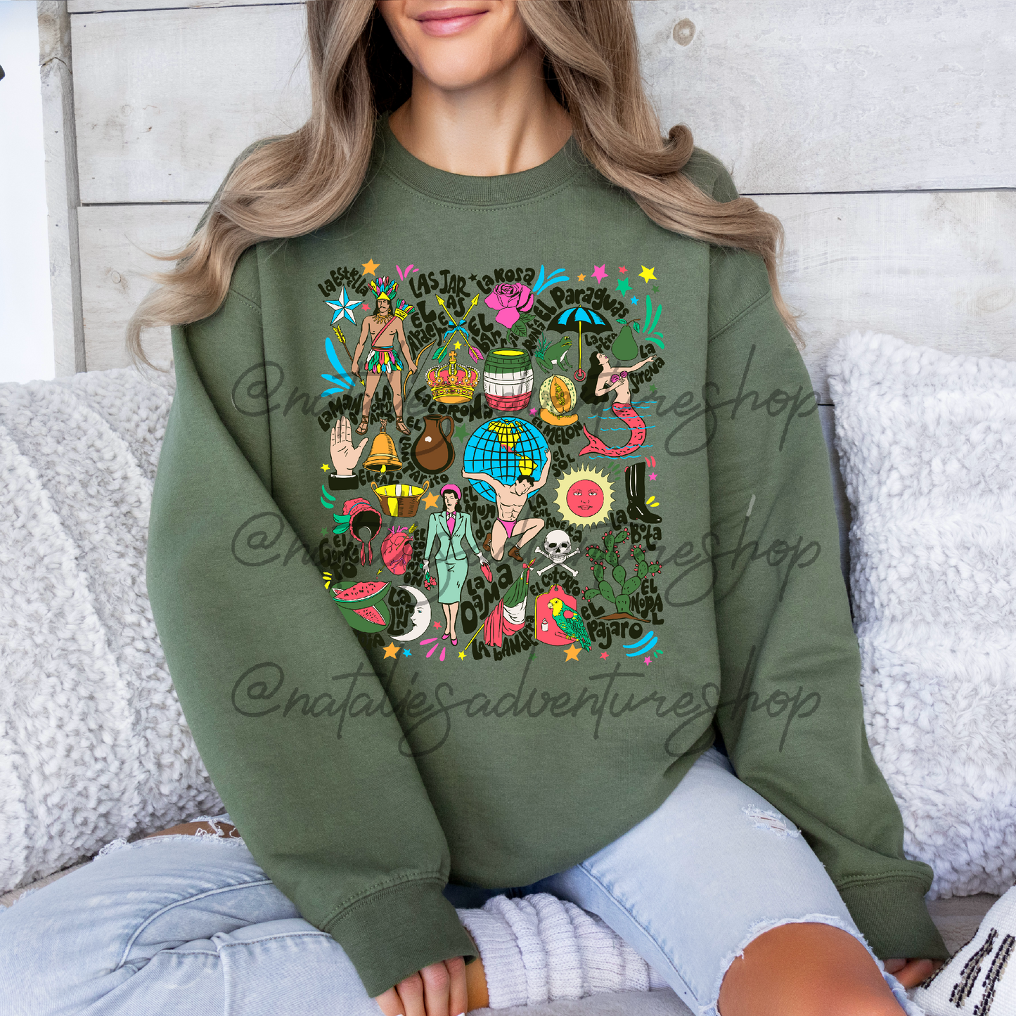 *Pre-Order* Loteria Crewneck