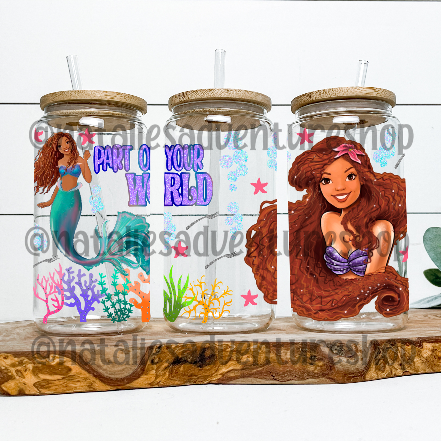 *Pre-Order* Princess 16oz Snowglobe Glass Cans