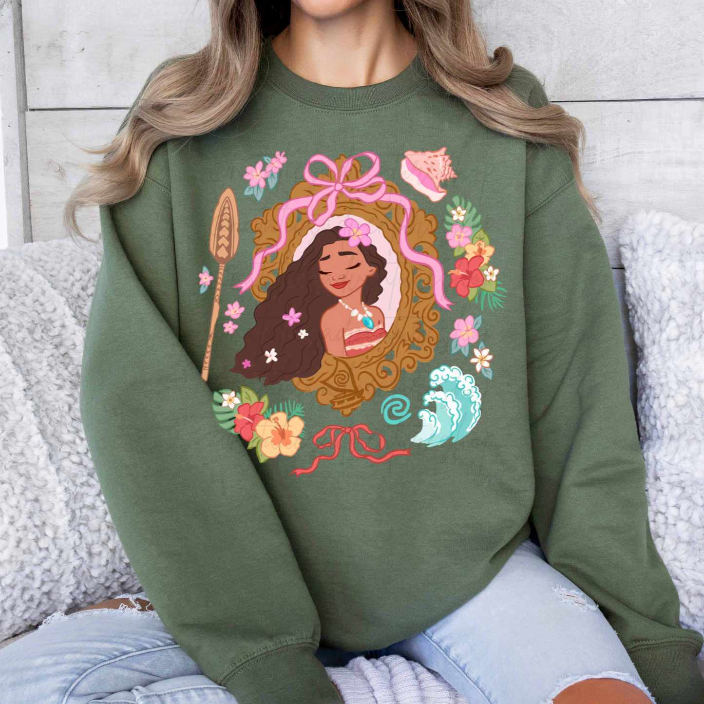 *Pre-Order* Wavefinder Portrait Princess Crewneck