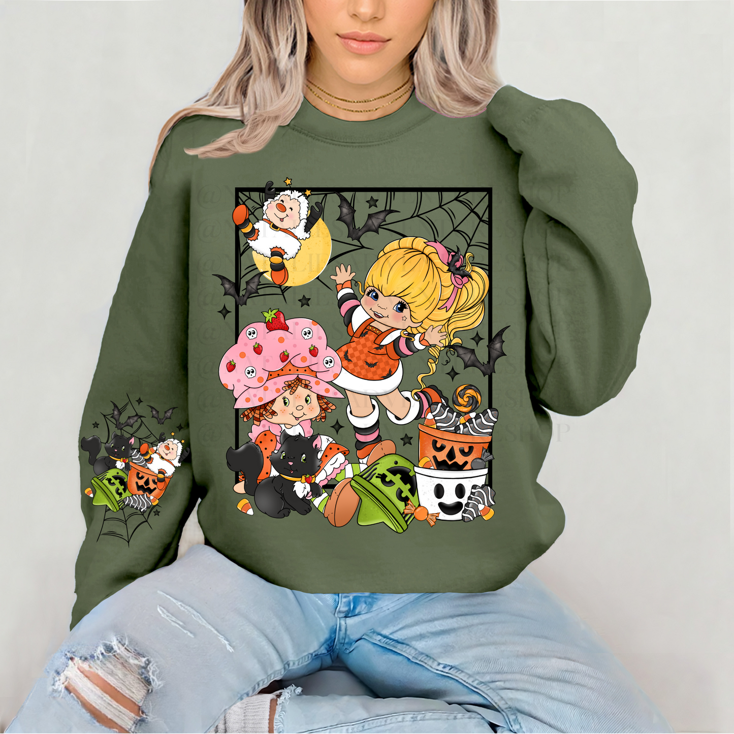 *Pre-Order* Strawberry Brite Halloween Crewneck