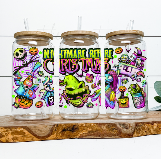*Pre-Order* NBC Neon 16oz Glass Can