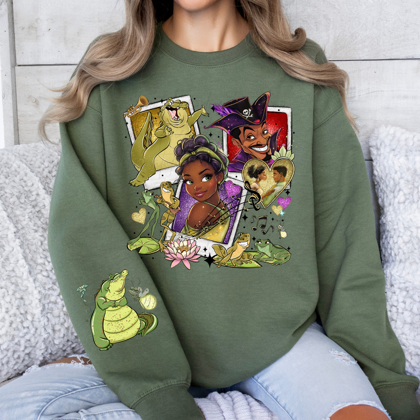 *Pre-Order* Tia Princess Cartoon Crewneck