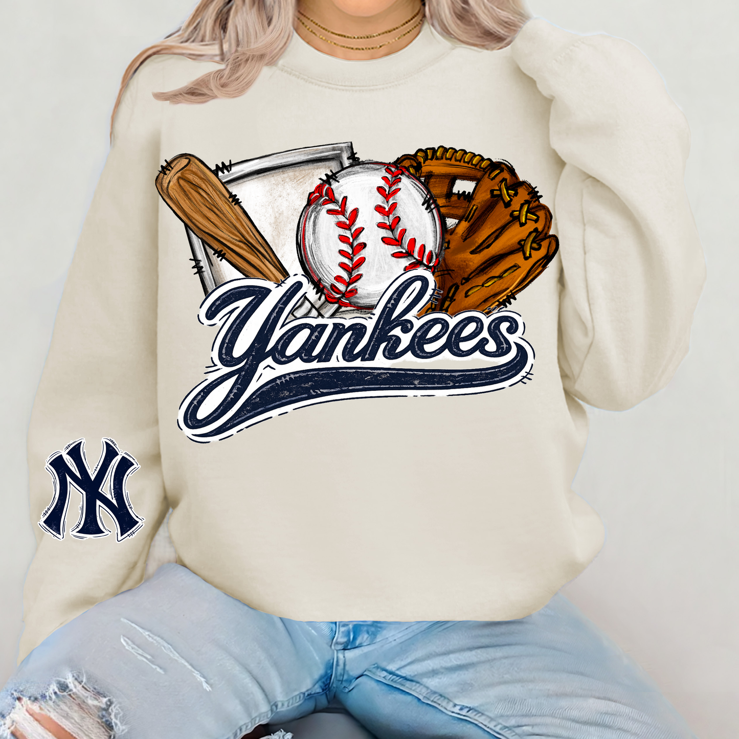 *Pre-Order* Doodle NYYank Hoodie/Crewneck