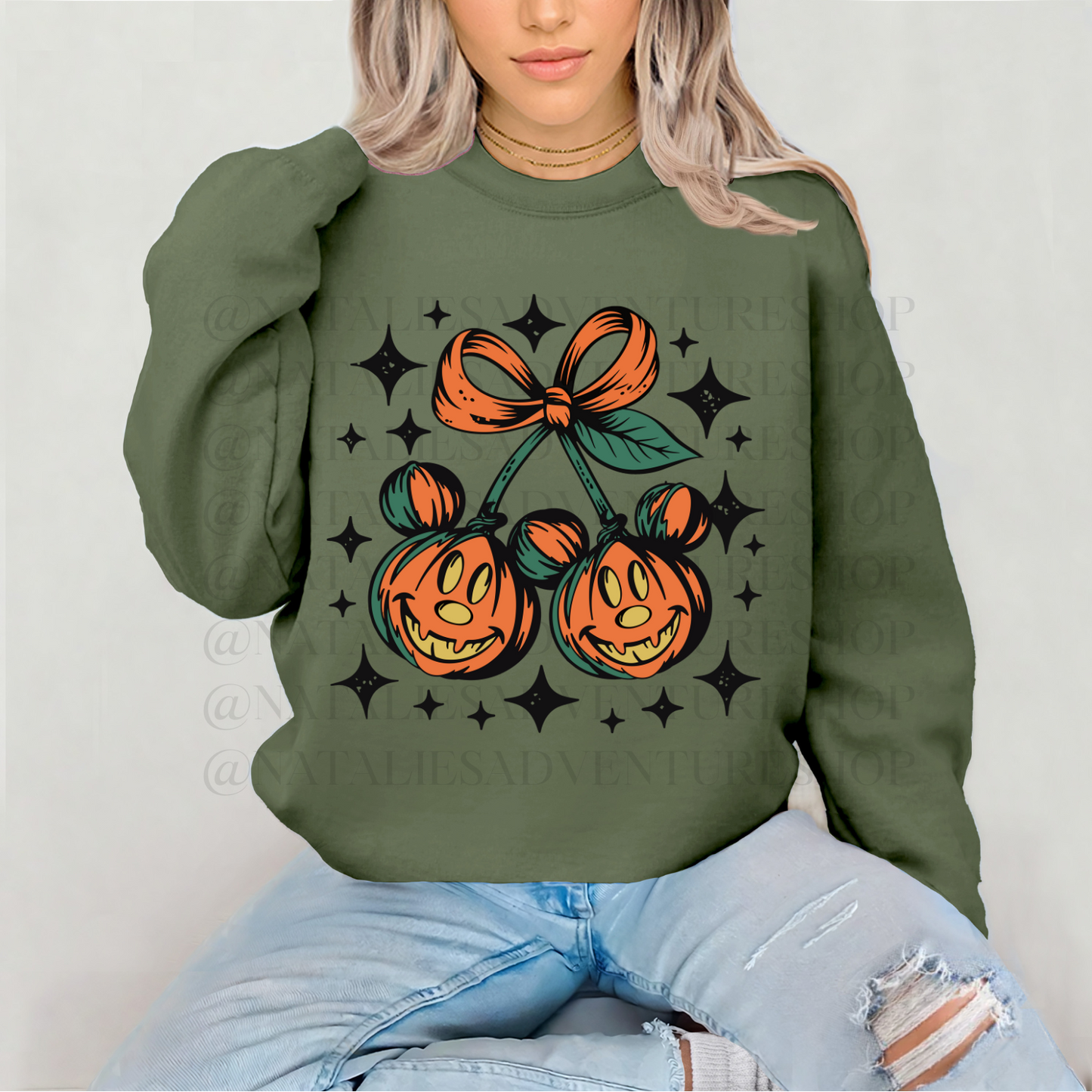 *Pre-Order* Pumpkin Cherries Crewneck