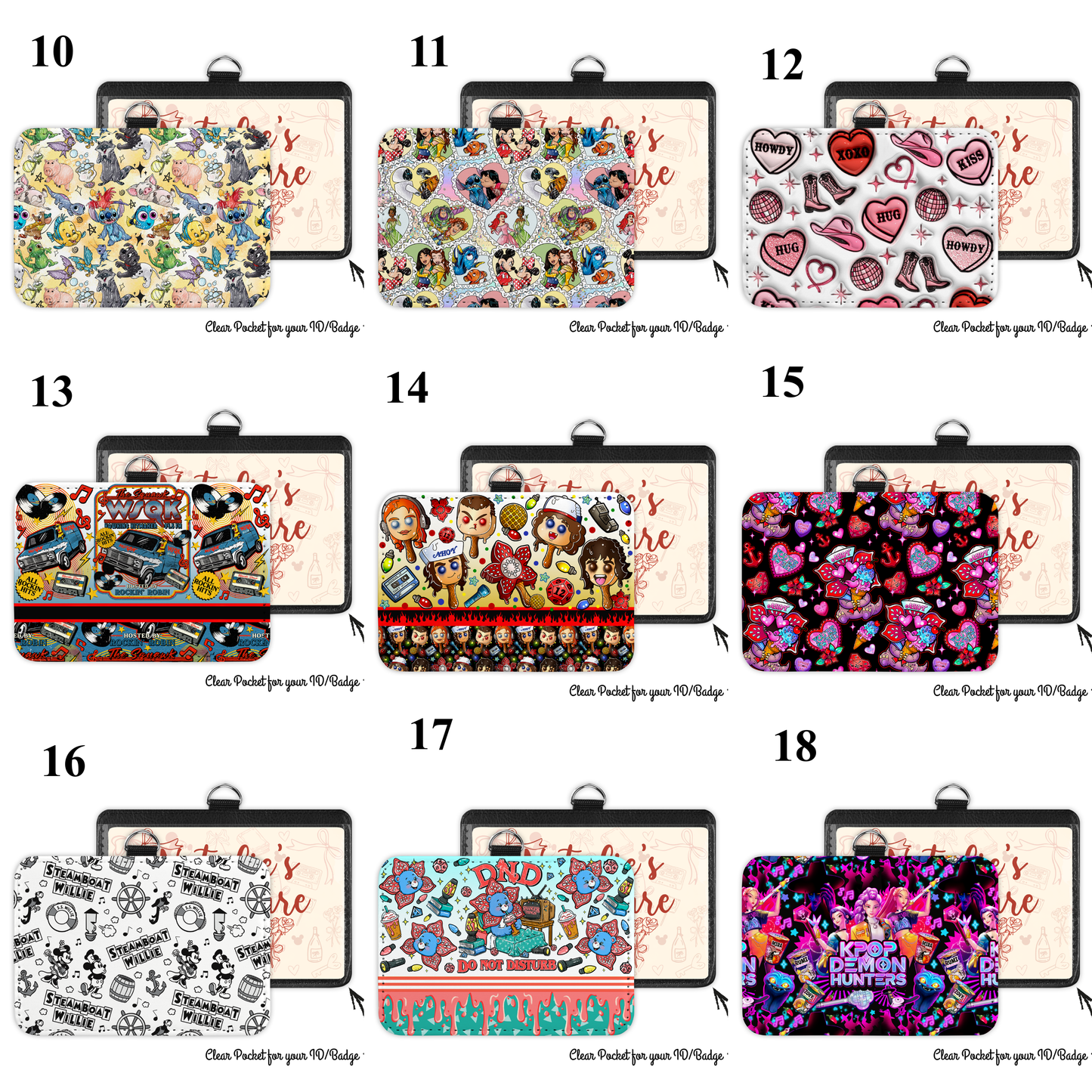 *Pre-Order* NEW ID/BADGE Holder