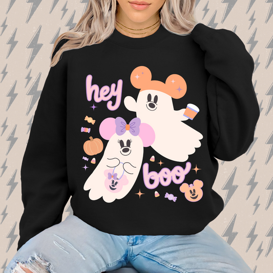 *Pre-Order* Hey Boo Crewneck