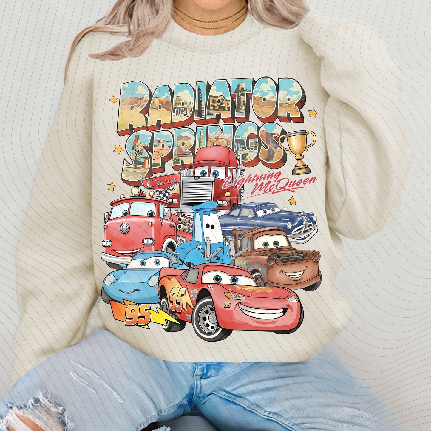 *Pre-Order* Radiator Springs Crewneck
