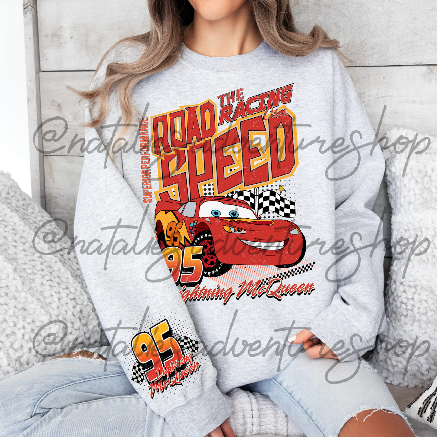 *Pre-Order* Lightning Car Crewneck