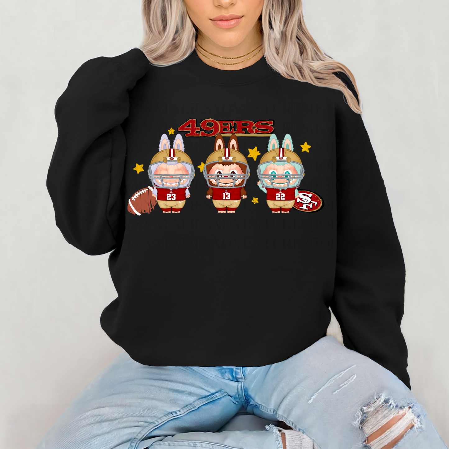 *Pre-Order* 49 Bubu Football Crewneck