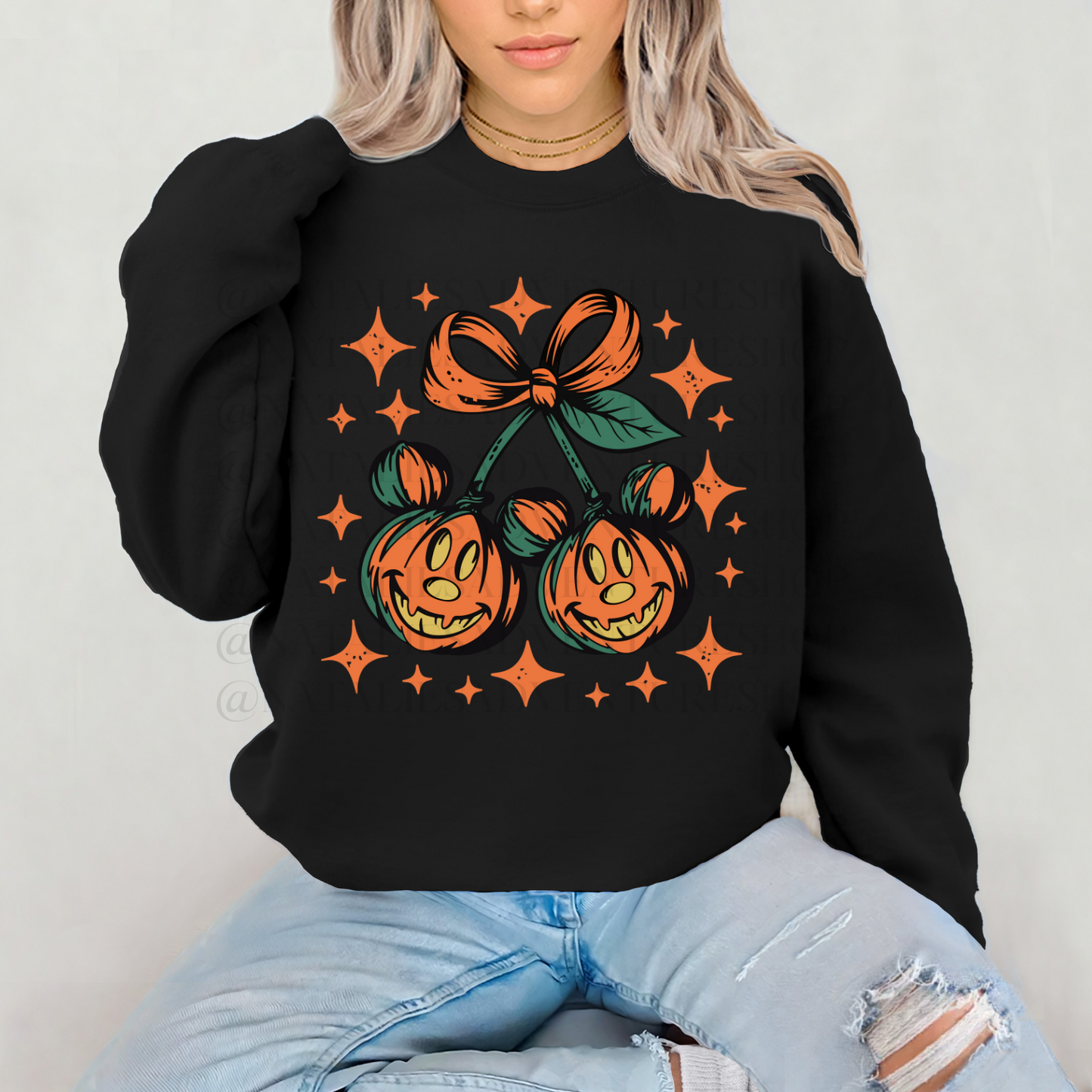 *Pre-Order* Pumpkin Cherries Crewneck
